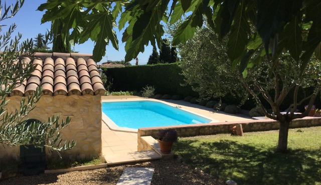 GITE "NEAR JASMIN" with POOL and GARDEN near Vaison La Romaine