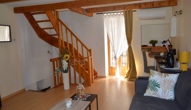 Gite near the Lamalou-Les-Bains thermal baths and "voie verte" (cycle path)