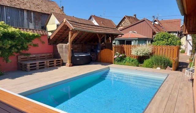 Gîte Oasis d'Alsace in Valff, at the foot of the Vosges mountains, near Strasbourg