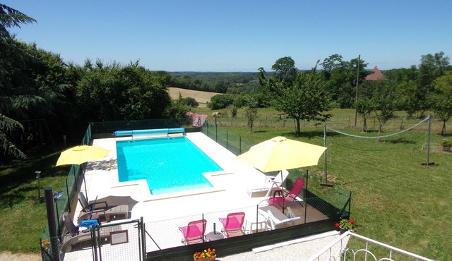 Gîte plantier * 4 to 12 pers with private pool between Sarlat and Rocamadour