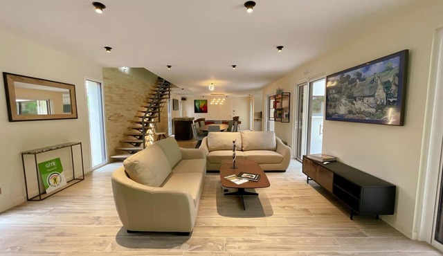 Gite Pont-de-Ruan, 5 bedrooms, 12 persons