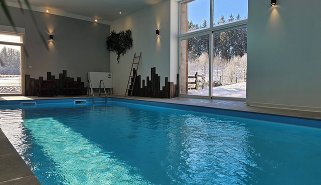 Gîte, private heated indoor pool, whole house. Close to Alsace.