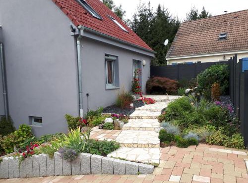 Gite Terre d'Helene 3 - 4 pers proche Strasbourg 42 m2, 3 étoiles, wifi, paisible, jardin, proche commerces,16 atouts, animaux acceptés