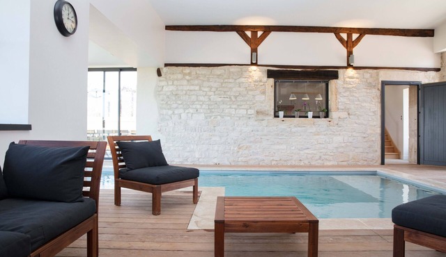 Gite: The Vagastines, 4 stars, indoor pool, 6 pers, St Germain plain