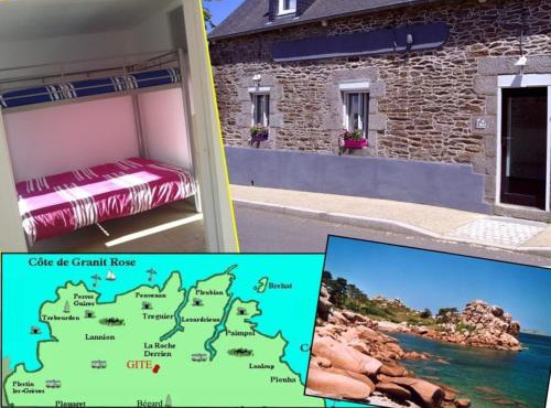 Gite TRES PROPRE 2 à 6 pers - Côte de Granit Rose