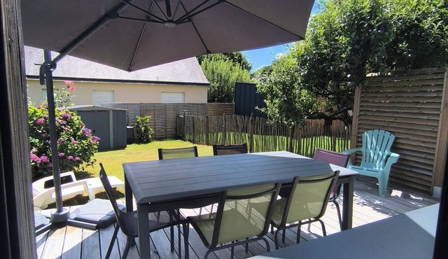 Gîte Tyte Mouette, enclosed garden, 200 m from the sea