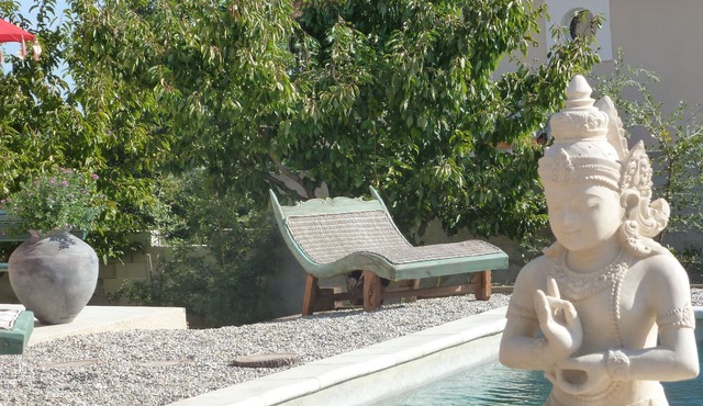 Gite with private courtyard not overlooked