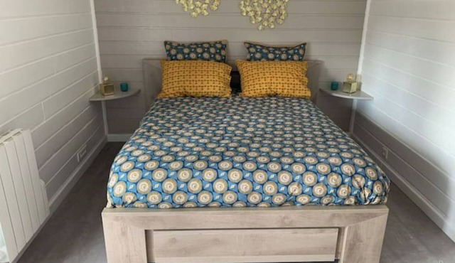 Gîte with pool/spa and view near Pézenas between sea and lake