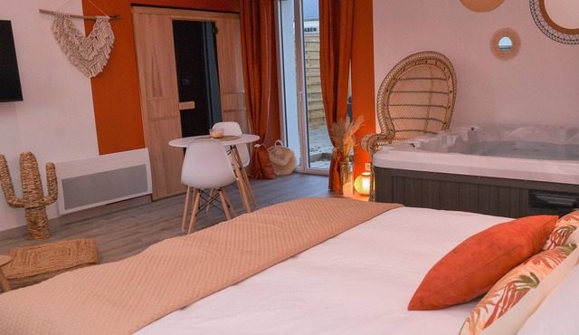 Gite with sauna and private spa