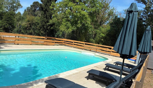 Gîte with spa & heated pool near Carcassonne