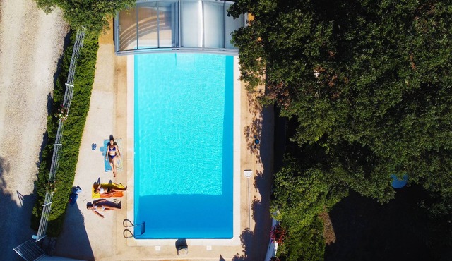 GITES DE PLOS CHALET 10MN D'ANDUZE/SPA/PISCINE/CLIM/WIFI 2 to 4 pers N°1