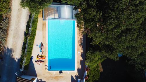 Gites de Plos chalet N1 Clim Piscine Spa Ombragé en Campagne
