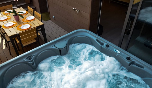 Gites Spa Strasbourg Appartement le 14 jacuzzi sauna privé, Gite le 14