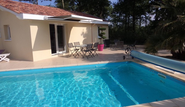 Gites Tarnos T2 with swimming pool