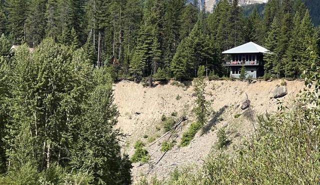 Glacier Park Montana Lookout Tower
