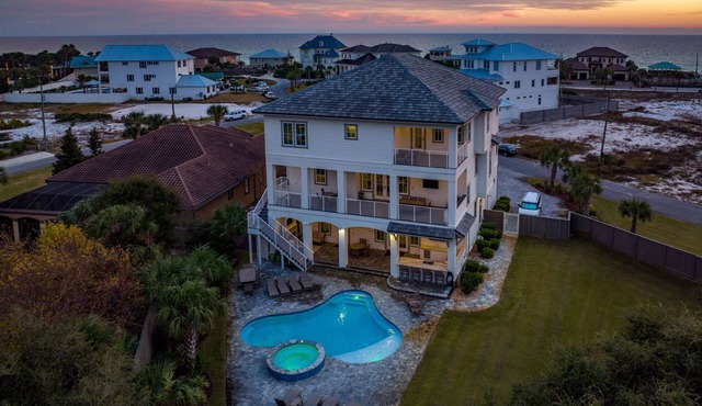 Glam Clam*Opulent*Pool+Spa*Elevator*GolfCart*5Kings