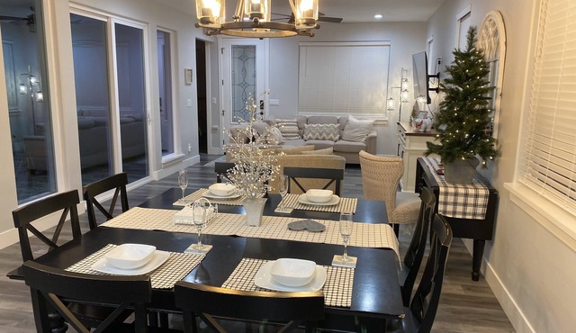 Glam modern farmhouse style in a gorgeous new custom home!