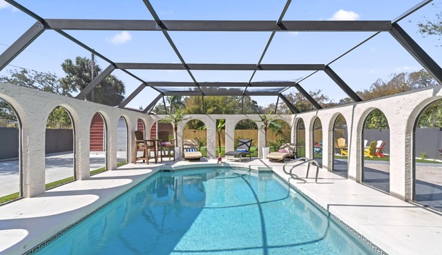 Glamor Manor Ssarasota- 5bedroom Heated Pool, Golf