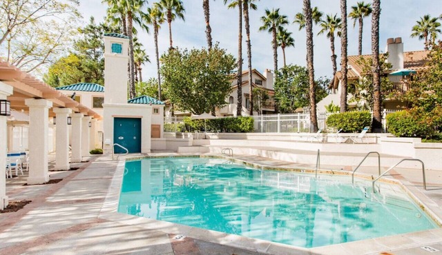 Glamorous Regal Design Home with Private Patio and Garage