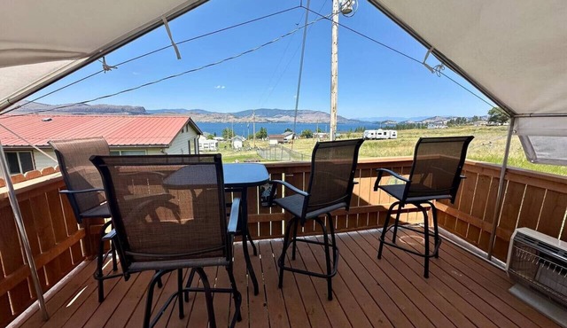 GlampCamp - Luxury Wall Tent & Bathhouse