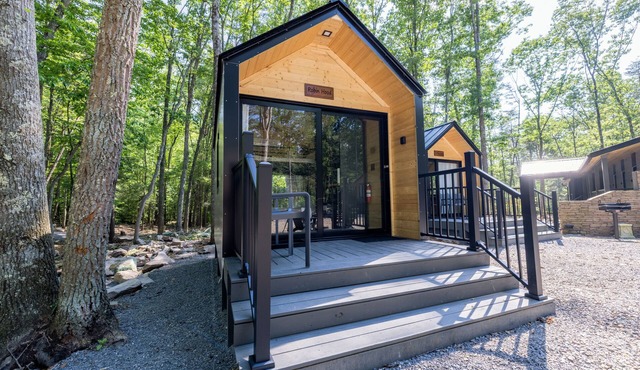 Glamping at Four Fillies Lodge-The Friar Tuck