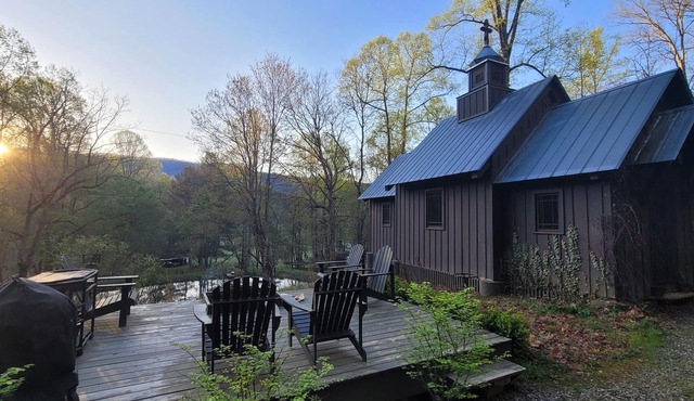 Glamping at the Chapel—Wood-Fired Sauna Available