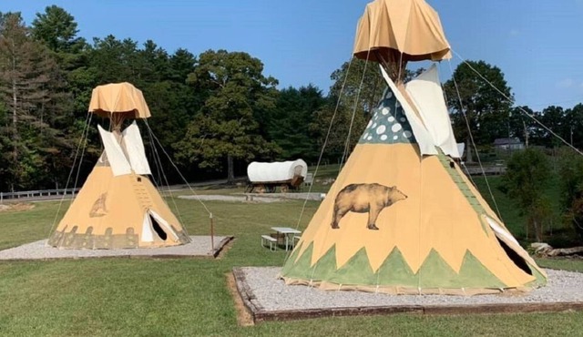 Glamping Back in Time