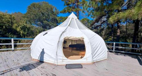 Glamping Belltent Near Crater of Diamonds