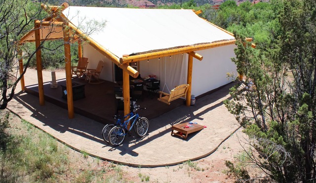 Glamping Cabins in Palo Duro Canyon State Park
