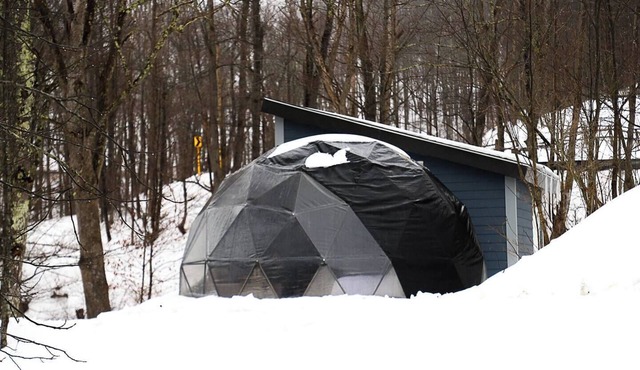 Glamping Dome 1 in Snowshoe, WV