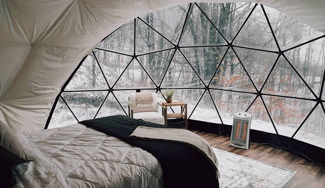 Glamping Dome #4 in Snowshoe, Wv
