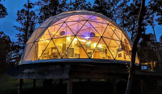 Glamping Dome at Getaway on Ranger Creek