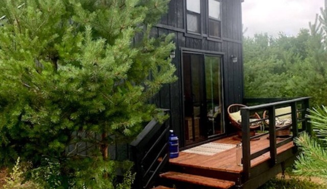 Glamping experience on an organic farm in Harbor Country.