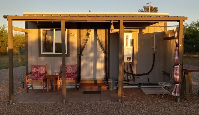 Glamping in Dragoon Tiny House