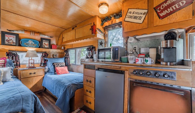Glamping in Spicewood TX Hill Country ~ The Cowgirl at Green Acres