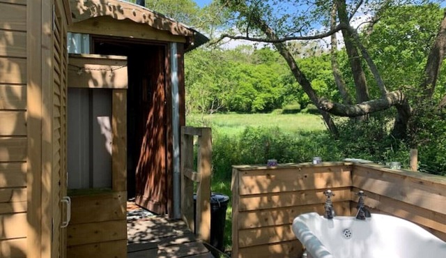 Glamping In Traditional Huts