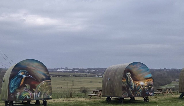 Glamping Pod, Country View & Communal Facility
