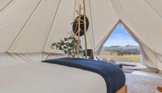 Glamping reservation at Mudgee
