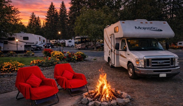 Glamping RV Delivered & Set Up at Your Campsite In The East Bay