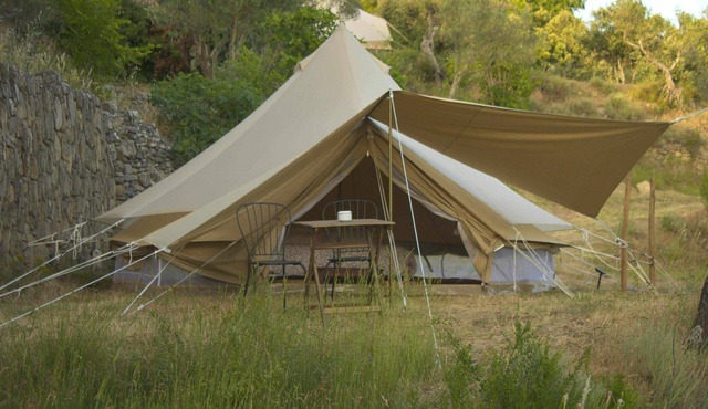 Glamping tent in nature, Congost de Montrebei
