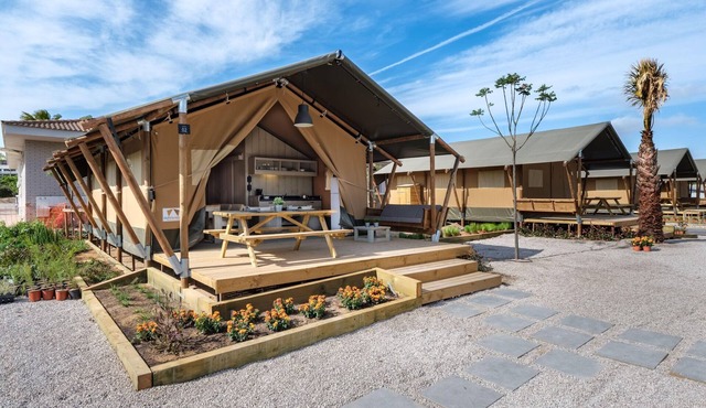 Glamping Tent in Sant Salvador near Beach