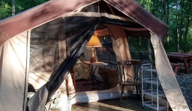 Glamping Tent in the Woods