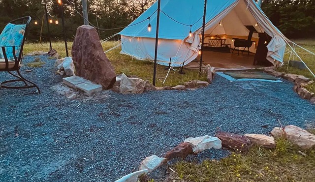 Glamping Tent near the Bankhead National Forest