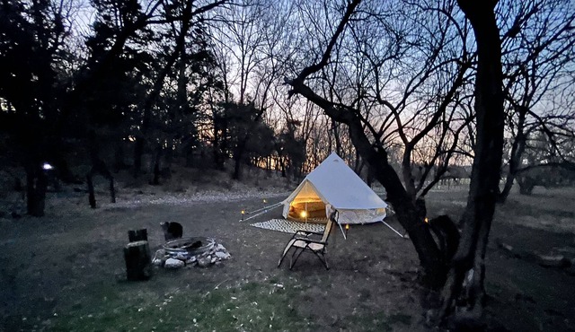 Glamping the Flint Hills of Kansas
