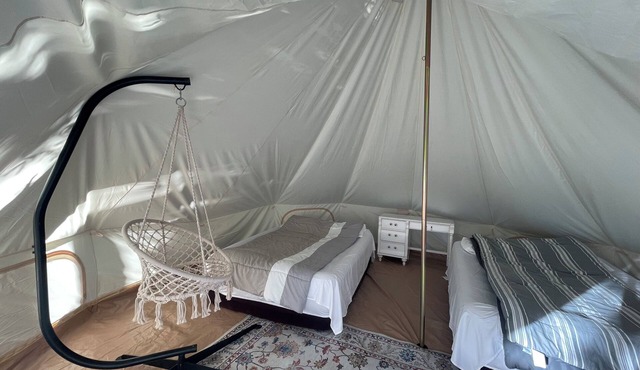 Glamping Tipi in the Redwood Grove