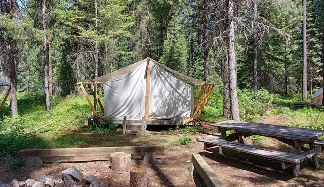 Glamping Wall Tent 5 / Unfurnished