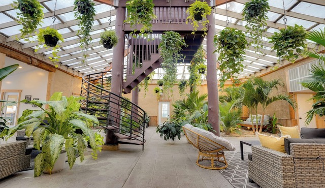 Glass Garden Retreat | Atrium Garden Home 12 Guest