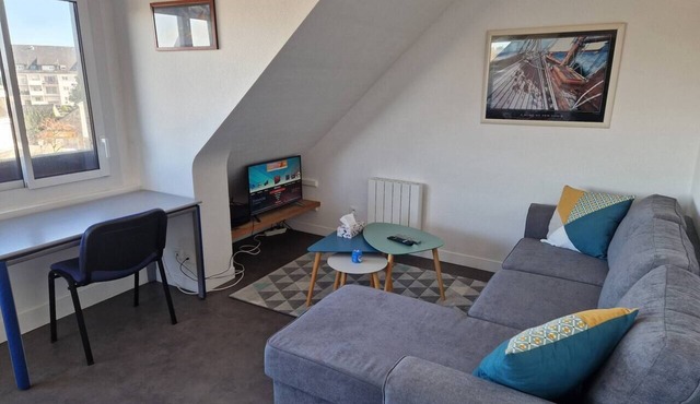 Glaz - T1bis in the heart of Plœmeur