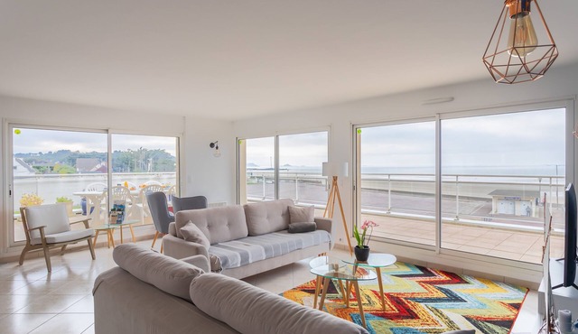 Glaz-Zen - Spacieux appt face à la mer