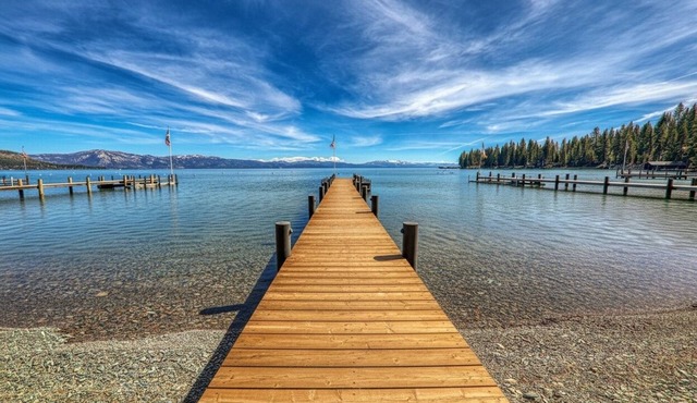Glistening Shores By Tahoe Getaways - 5 Star Lakefront Hot Tub, Private Pier + Buoy